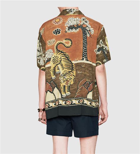 gucci mens short sleeve shirt